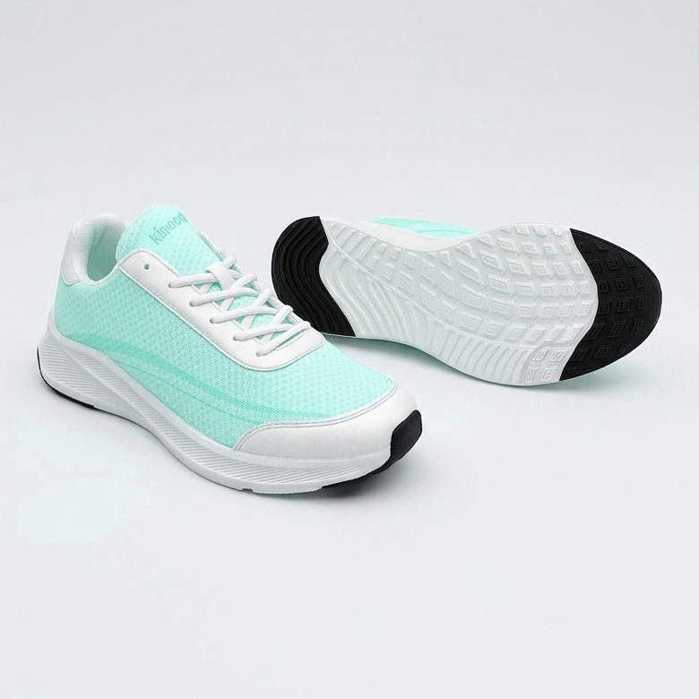 kimood Mesh Walking Sneakers, Athletic Shoes - Teal