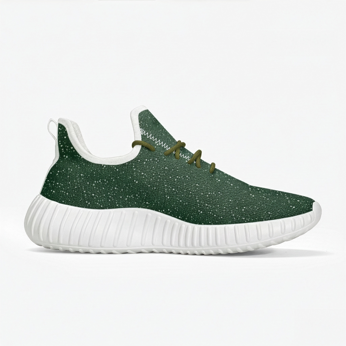 kimood Speckled Mesh Knit Sneakers - Green