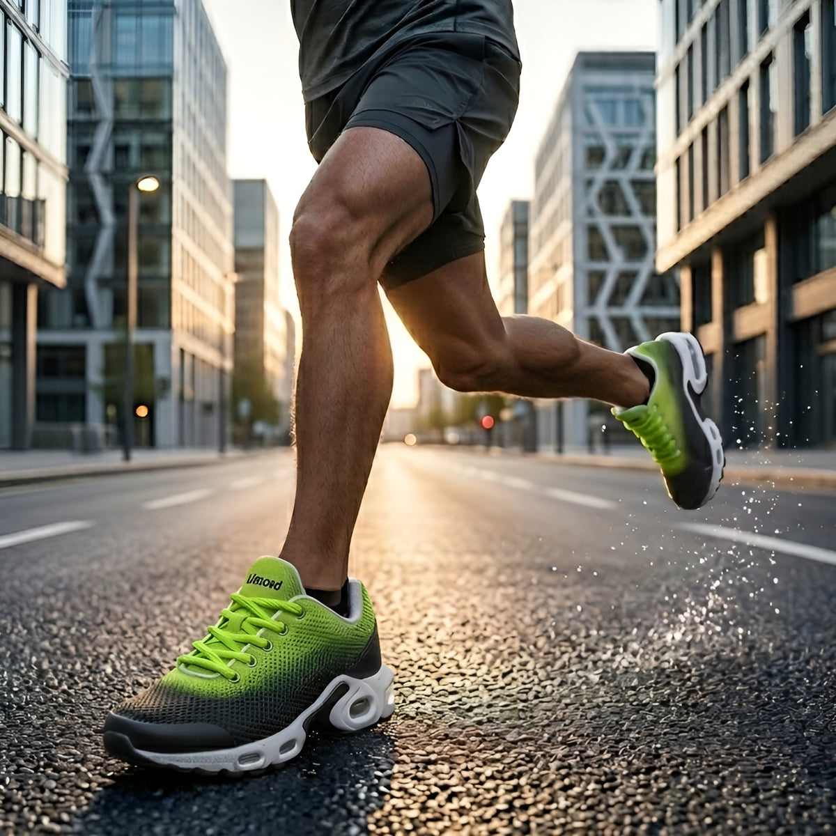 kimood Running Shoes, Air Chamber - Green
