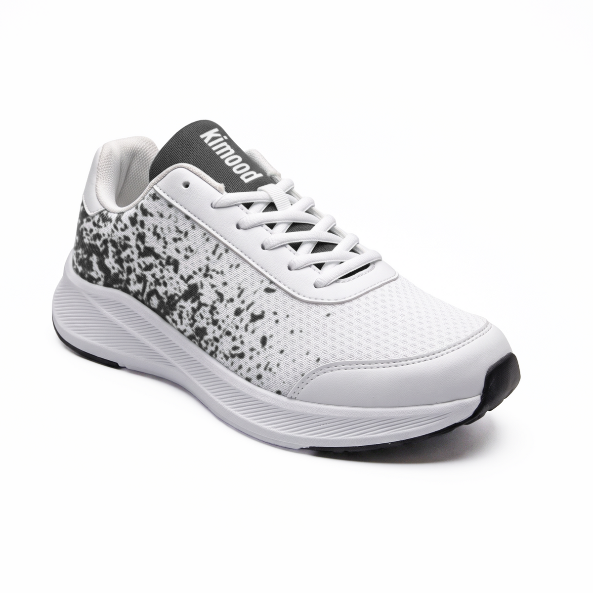 kimood Walking Sneakers, Breathable Mesh - Dark Grey