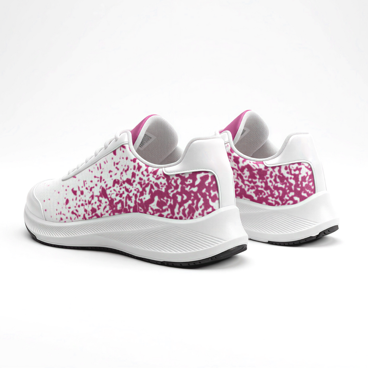kimood Walking Sneakers, Breathable Mesh - Pink