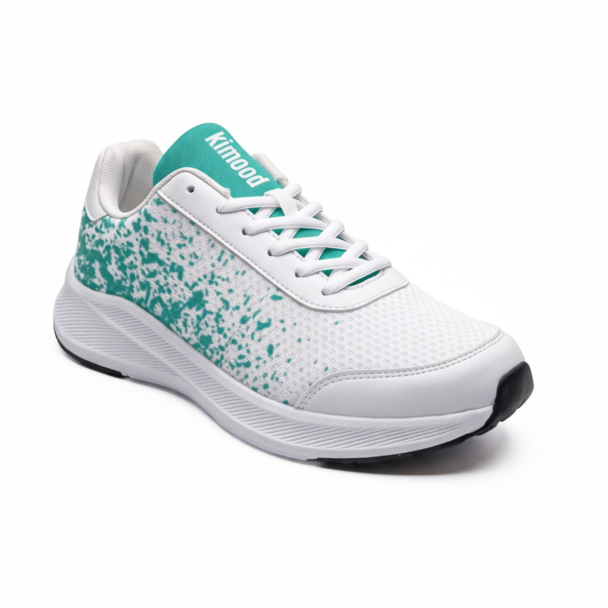 kimood Walking Sneakers, Breathable Mesh - Teal