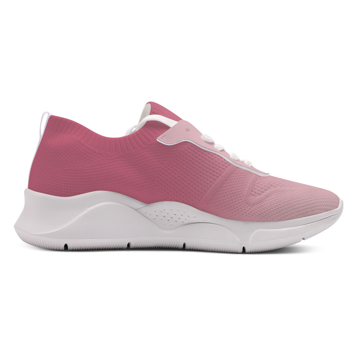 kimood FLOW Trainers Shoes, Breathable Knitfly mesh - Pink Rose