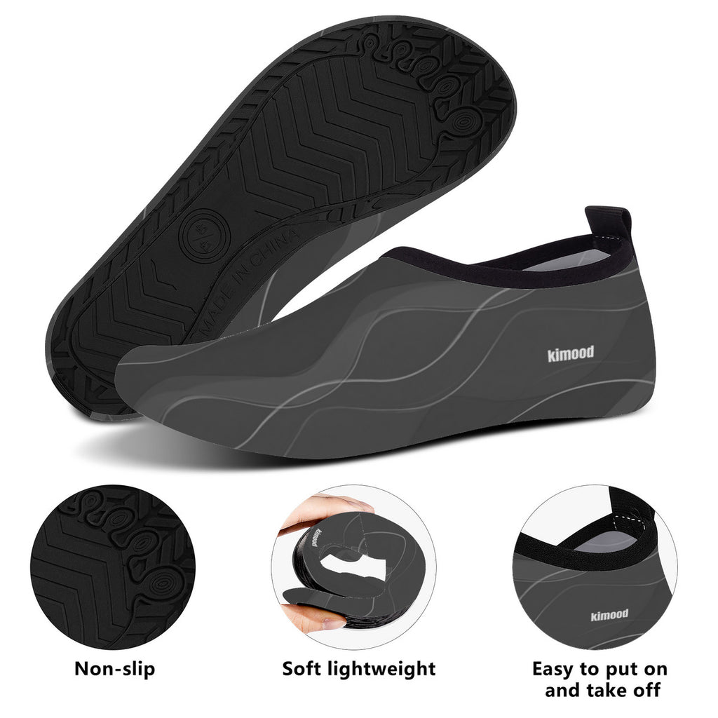 kimood Quick Dry Barefoot Water Shoes - Graphite