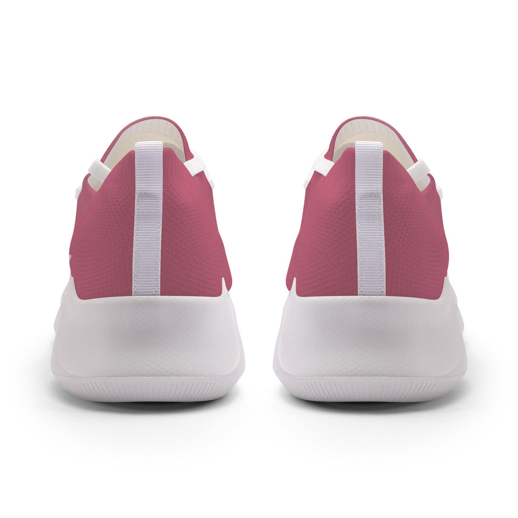 kimood FLOW Trainers Shoes, Breathable Knitfly mesh - Pink Rose